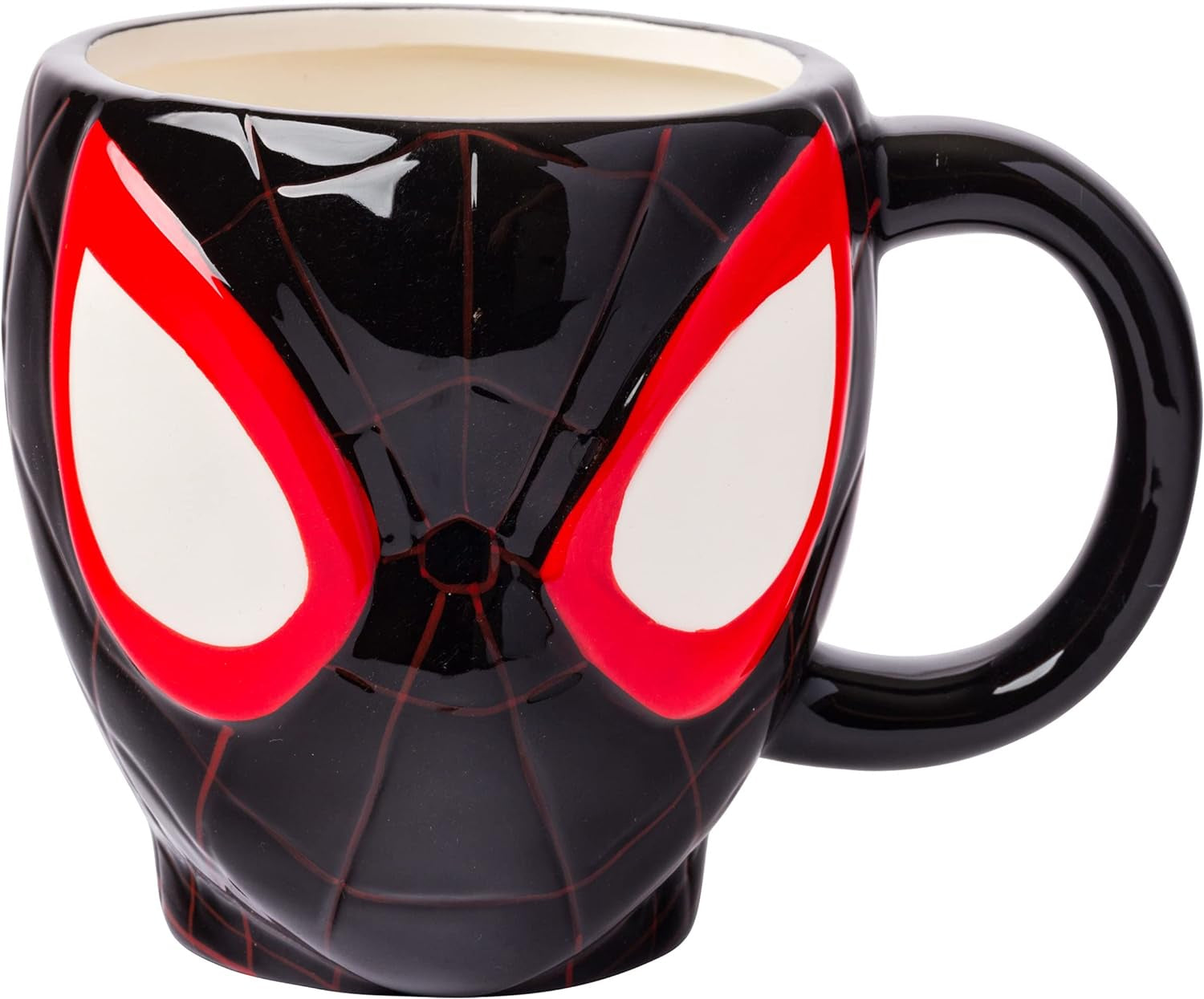 Spider-Man Miles Turn 3D Sculpted Ceramic Coffee Mug 20oz
