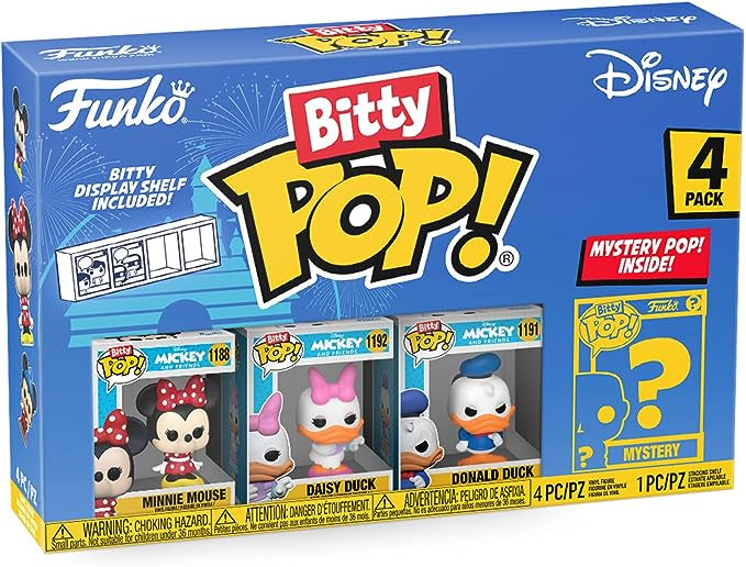 Disney Classics Minnie Mouse Funko Bitty Pop! 4 Pack