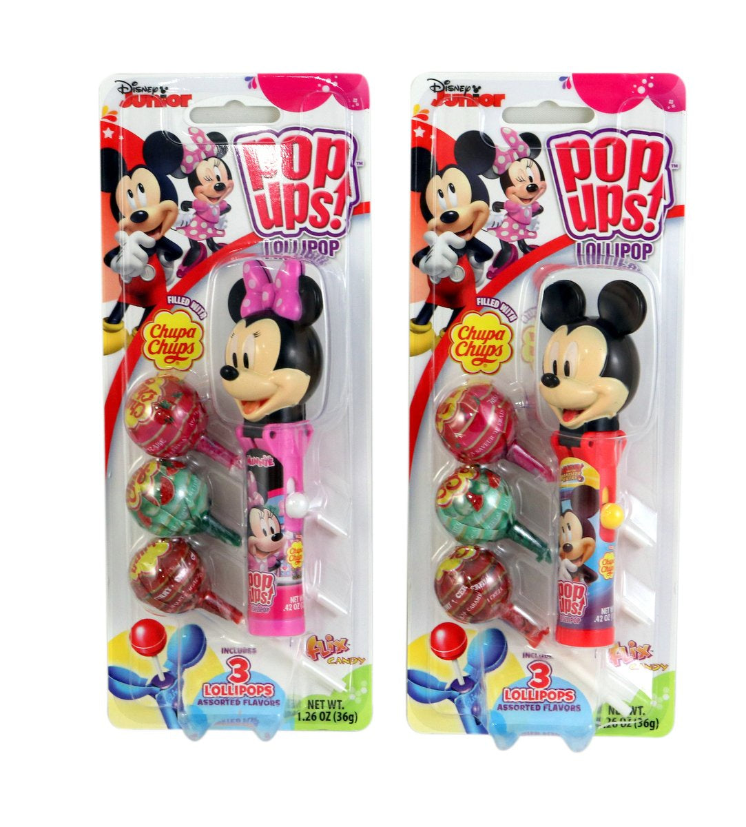 Mickey and Minnie Assorted Popups