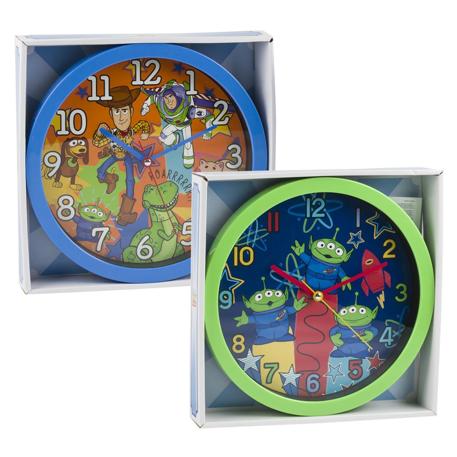 Toy Story Wall Clock 10"- 2 Assort