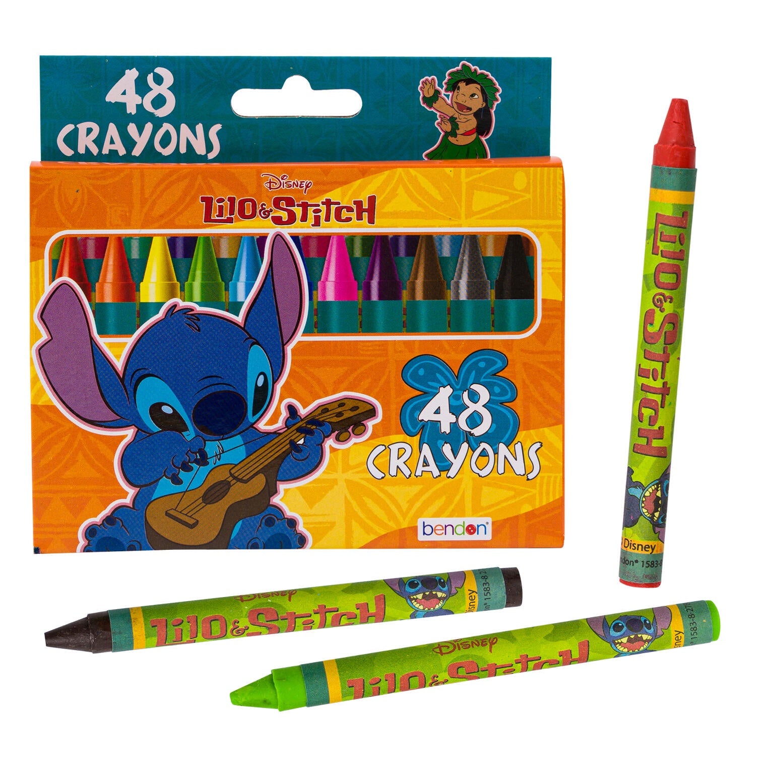 Disney Stitch 48ct Crayons