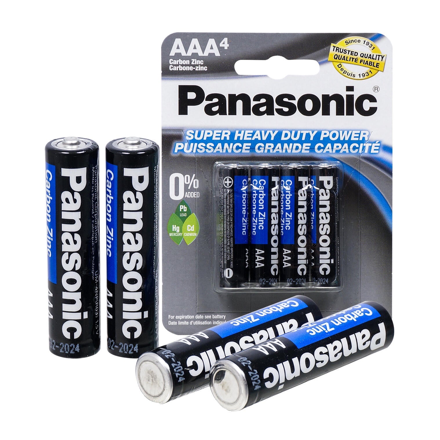 Panasonic AAA Battery 4-pack