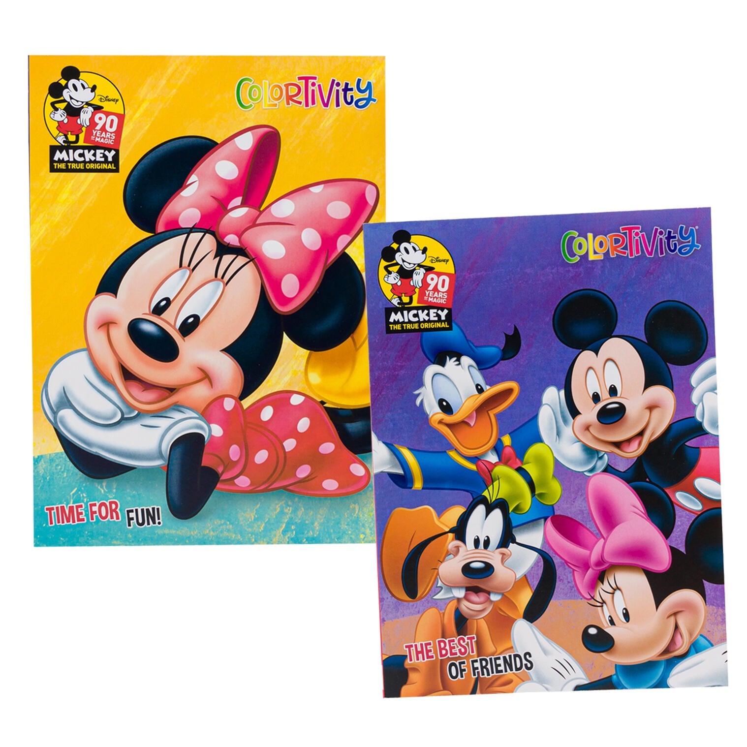 Mickey and Minnie 64pg Coloring Book- Assorted