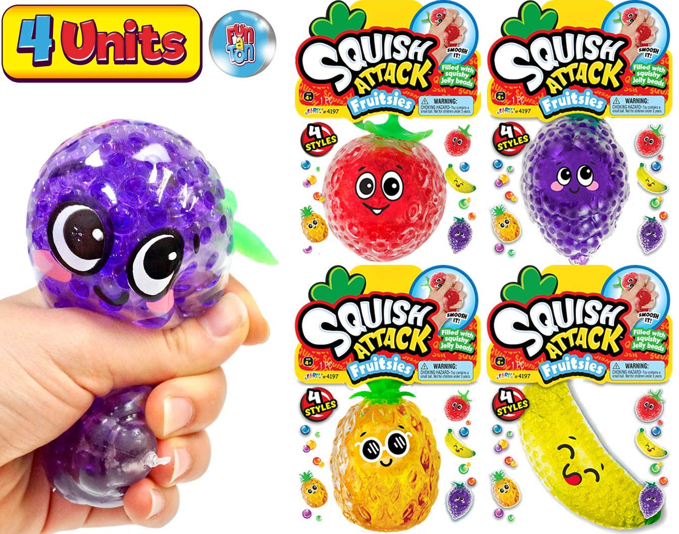 SQUISH ATTACK FRUITSIES