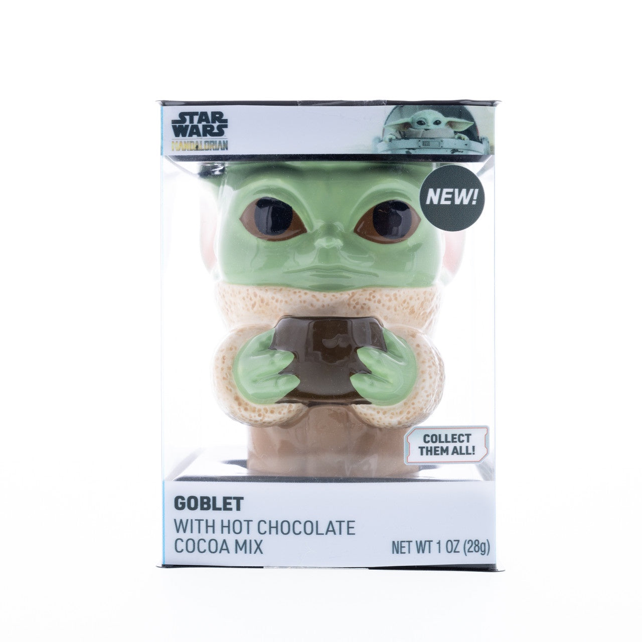 Star Wars Collectors "The Child" Holding Cup Goblet with Cocoa Mix