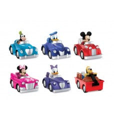 Disney Mickey And Friends 3.5" Pull Back On Blister