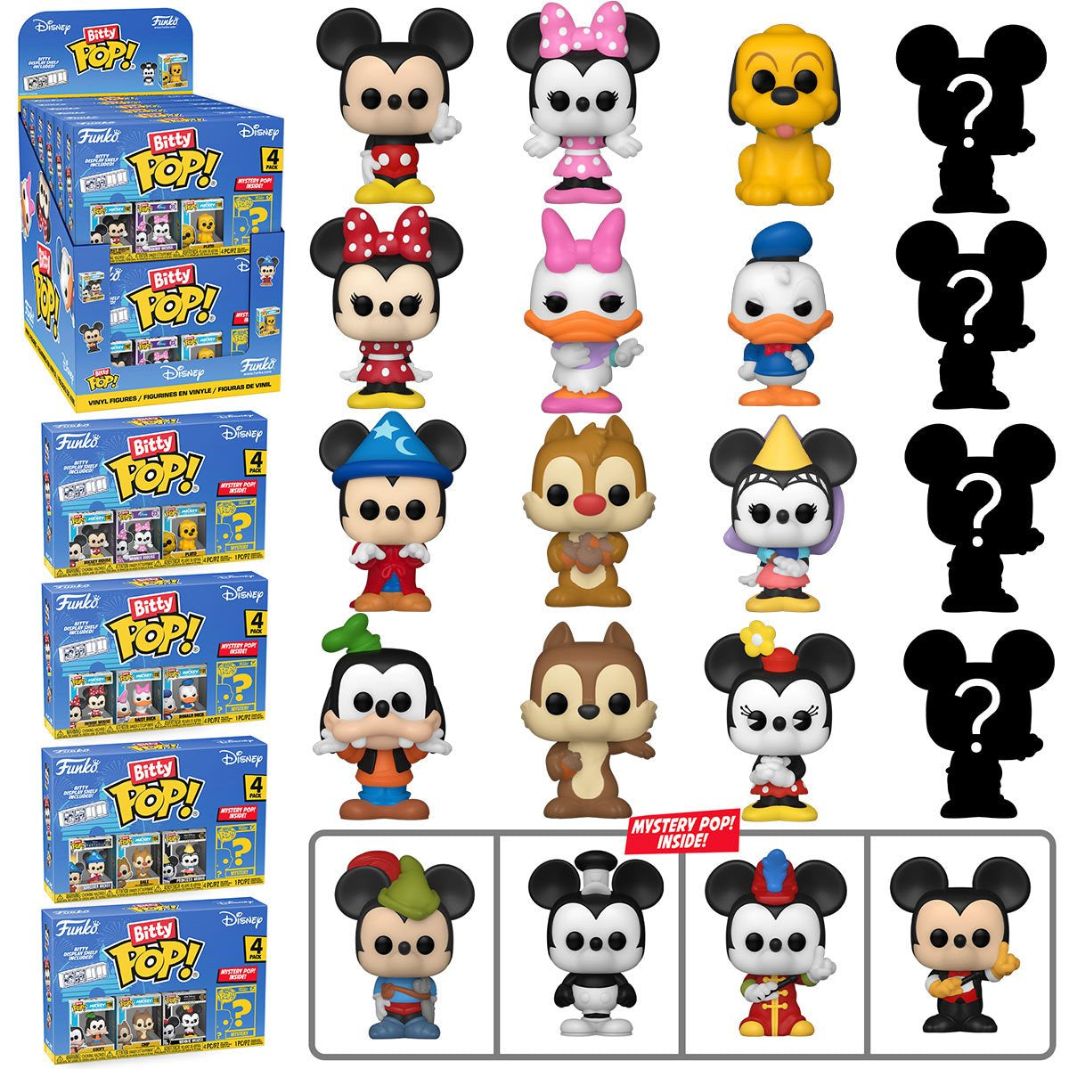 Disney Classics Bitty Pop! Mini-Figure Wave 1