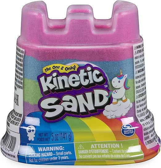 Rainbow Castle Kinetic Sand