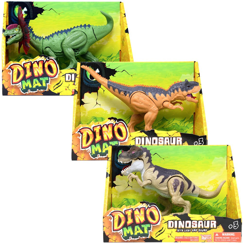 Dino Mat Big Dinosaur with Sound in window box