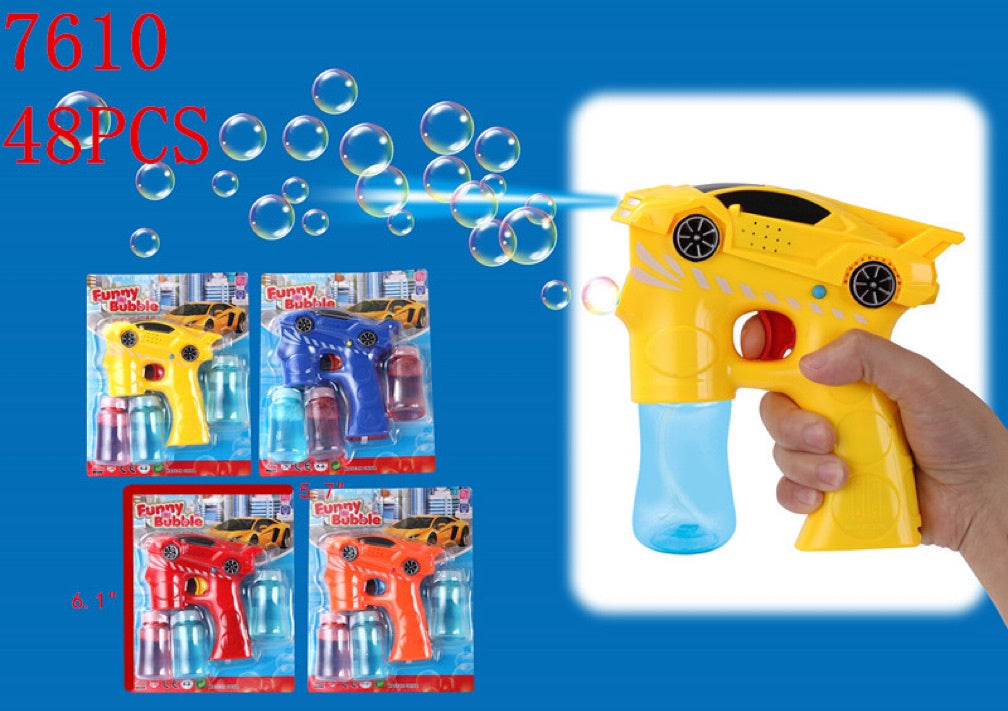 Cars Bubble Gun Assortd