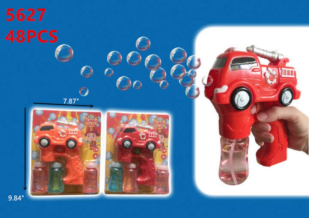 Fire Truck Bubble Gun case