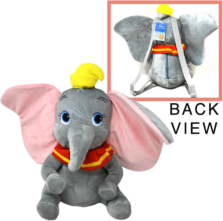 DUMBO FULL BODY PLUSH BACKPACK