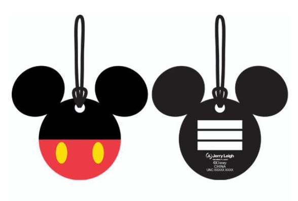 Mickey Mouse Travel Pants Mickey Luggage Tag