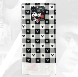 Mickey Mouse Silhouette Kitchen Towel