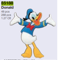 Donald Soft Touch PVC Magnet