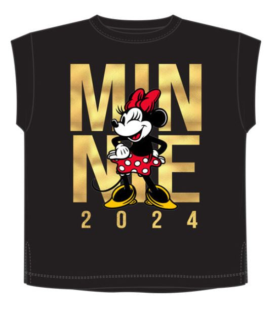 Disney Cool Minnie Mouse 2024 Box T-Shirt