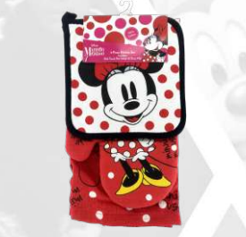 Minnie Mouse Polka Dot Red 3 pc Kitchen Towel Set