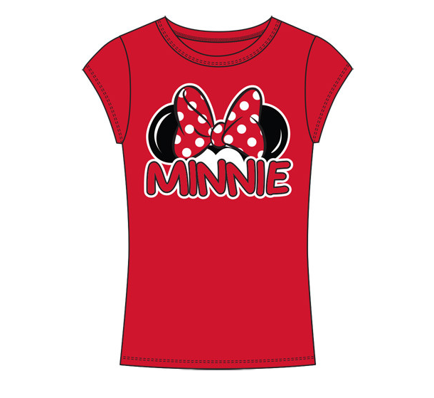 Disney Junior Baby Minnie Mouse Family Red Tee