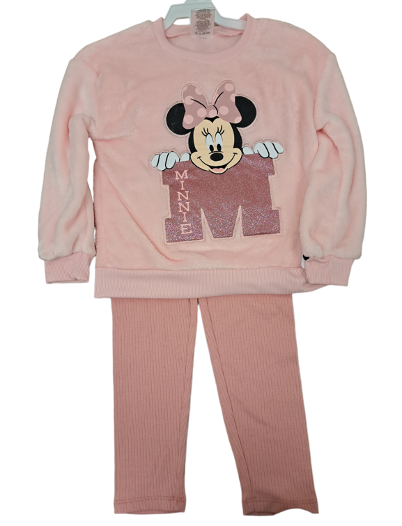 Disney Minnie Sweatshirt and Pant Set For Toddler Girls