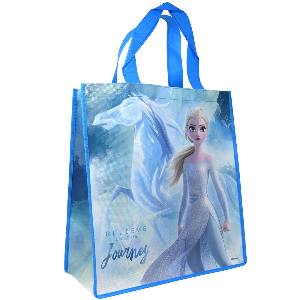 Frozen Large Eco Friendly Non Woven Tote bag with Hangtag