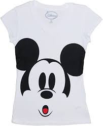 TEE WHT SURPRISED BIG FACE MK