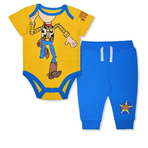 Disney Toy Story Character Print Baby Bodysuit & Jogger for infant