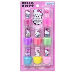Hello Kitty 8pk Nail Polish on Card