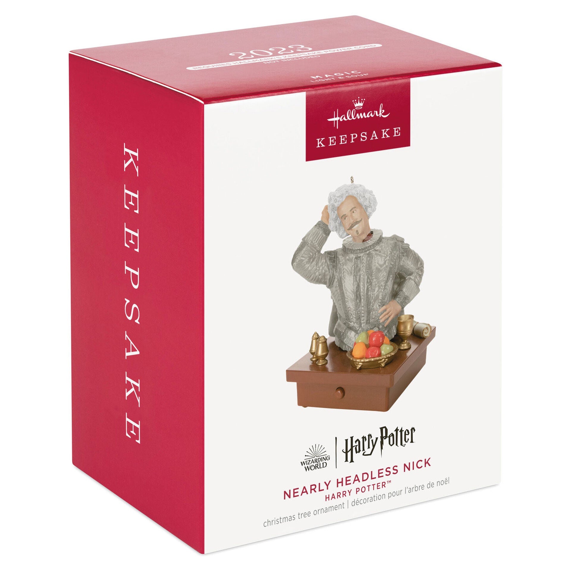 Harry Potter™ Nearly Headless Nick™ Ornament With Light and Sound
