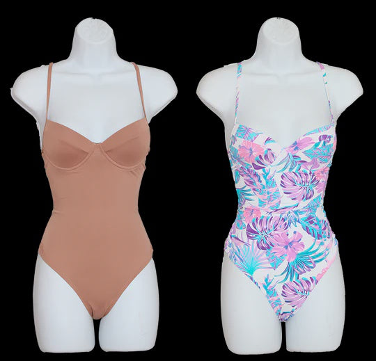 Junior High Fashion 1-piece swimsuit with underwire Cup