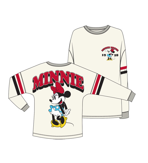 Disney Best Minnie Mouse Adult Jersey Ivory