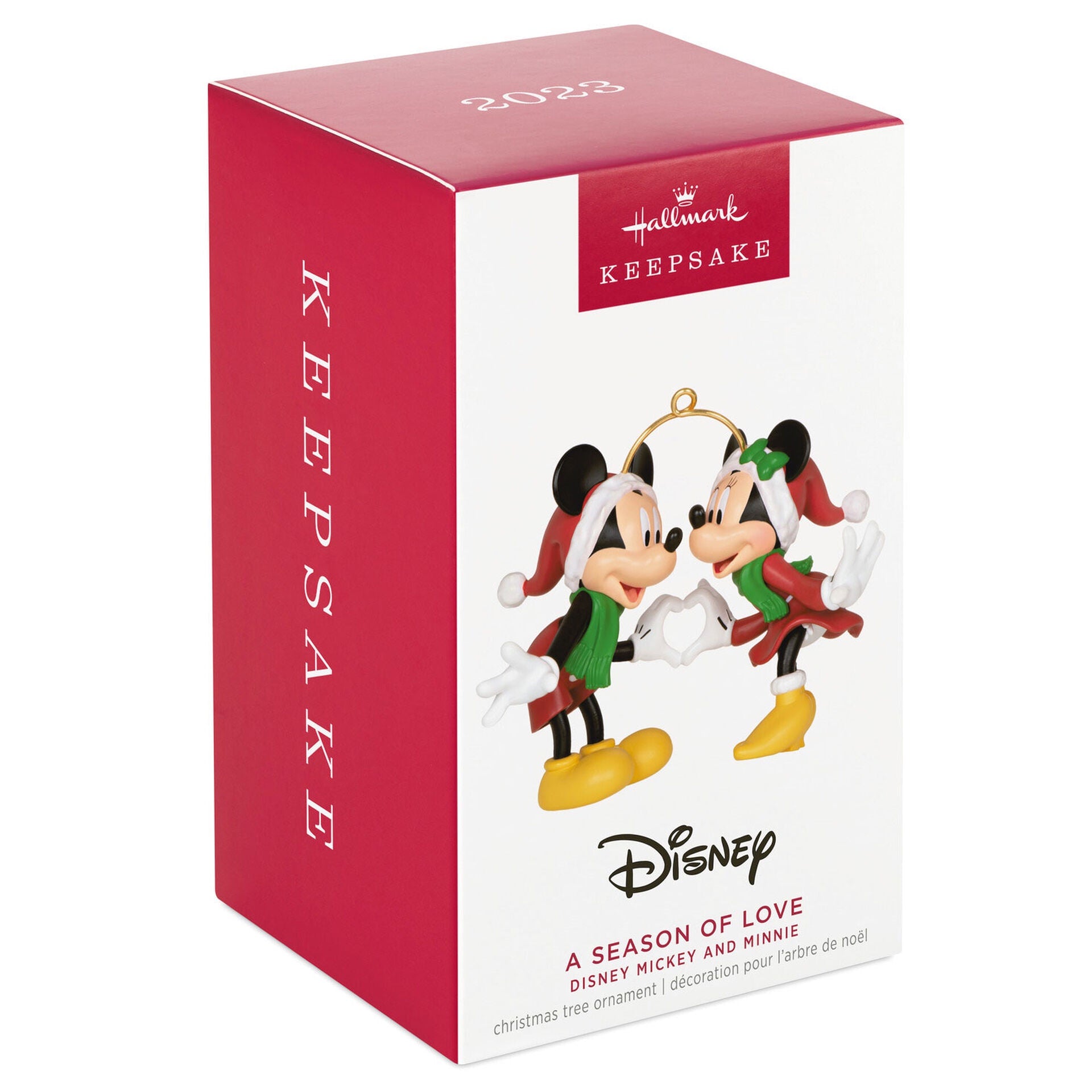 Disney Mickey and Minnie A Season of Love Ornament