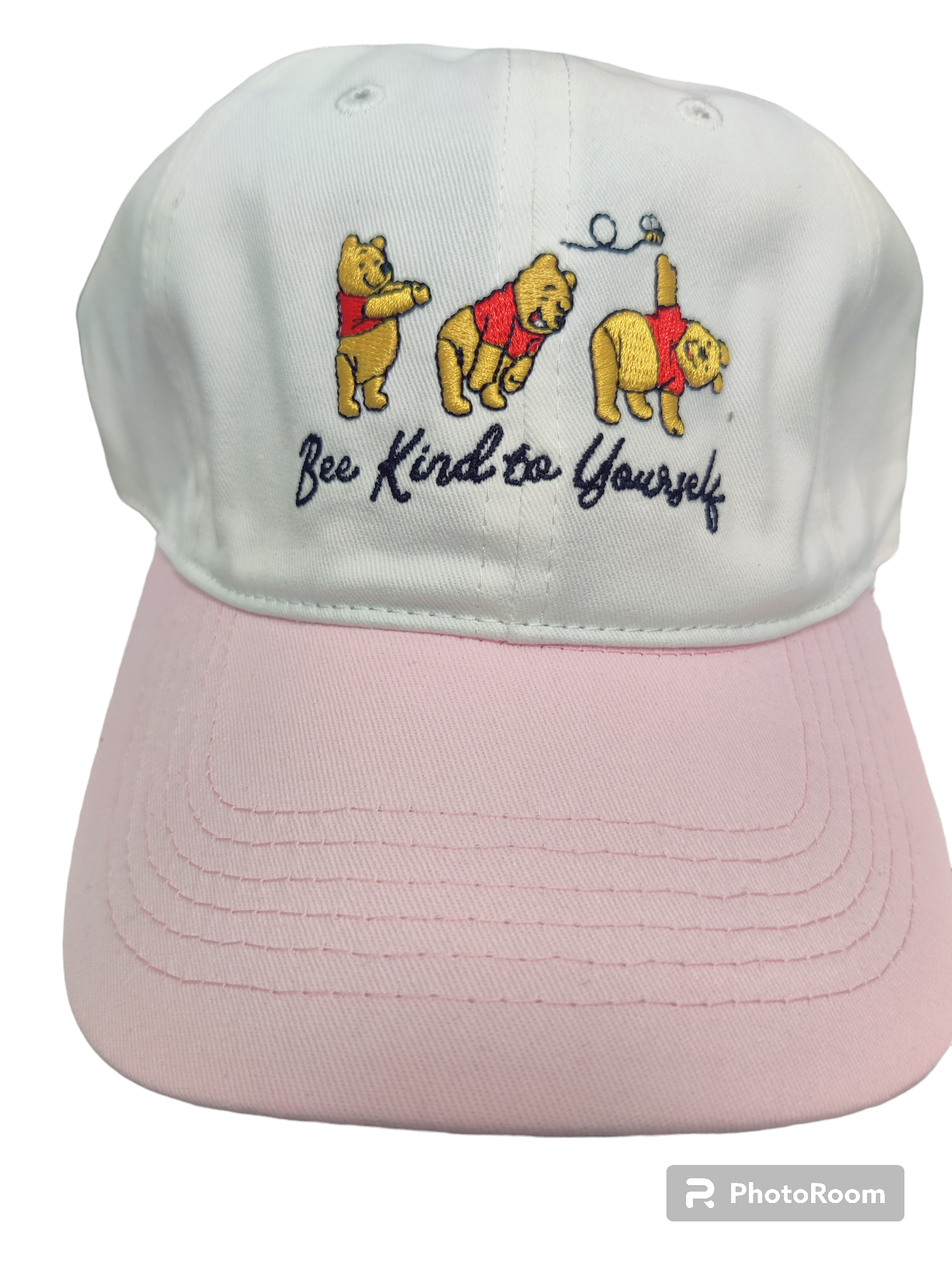 DISNEY Winnie the Pooh Bee Kind to Yourself Hat