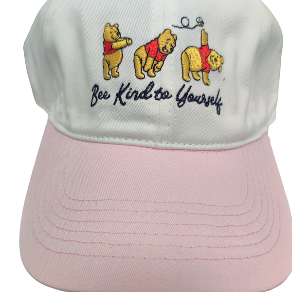 Disney Winnie The Pooh Be Kind to Yourself Two Tone Baseball Hat New With Tags Disney Winnie The Pooh Be Kind to Yourself Two Tone Baseball  main image 3