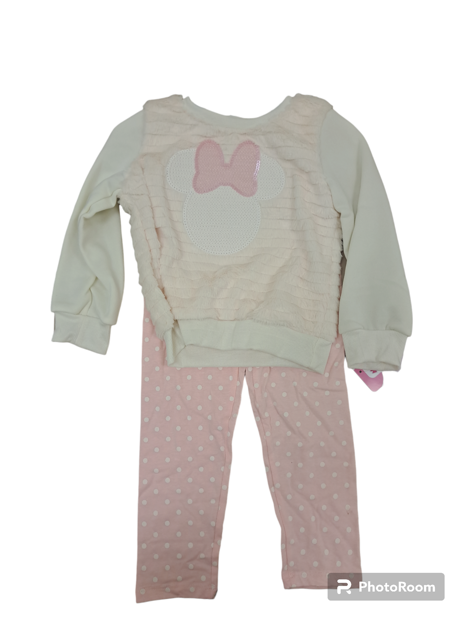 Minnie Mouse Sweatshirt and Pant Outfit Set for Kids