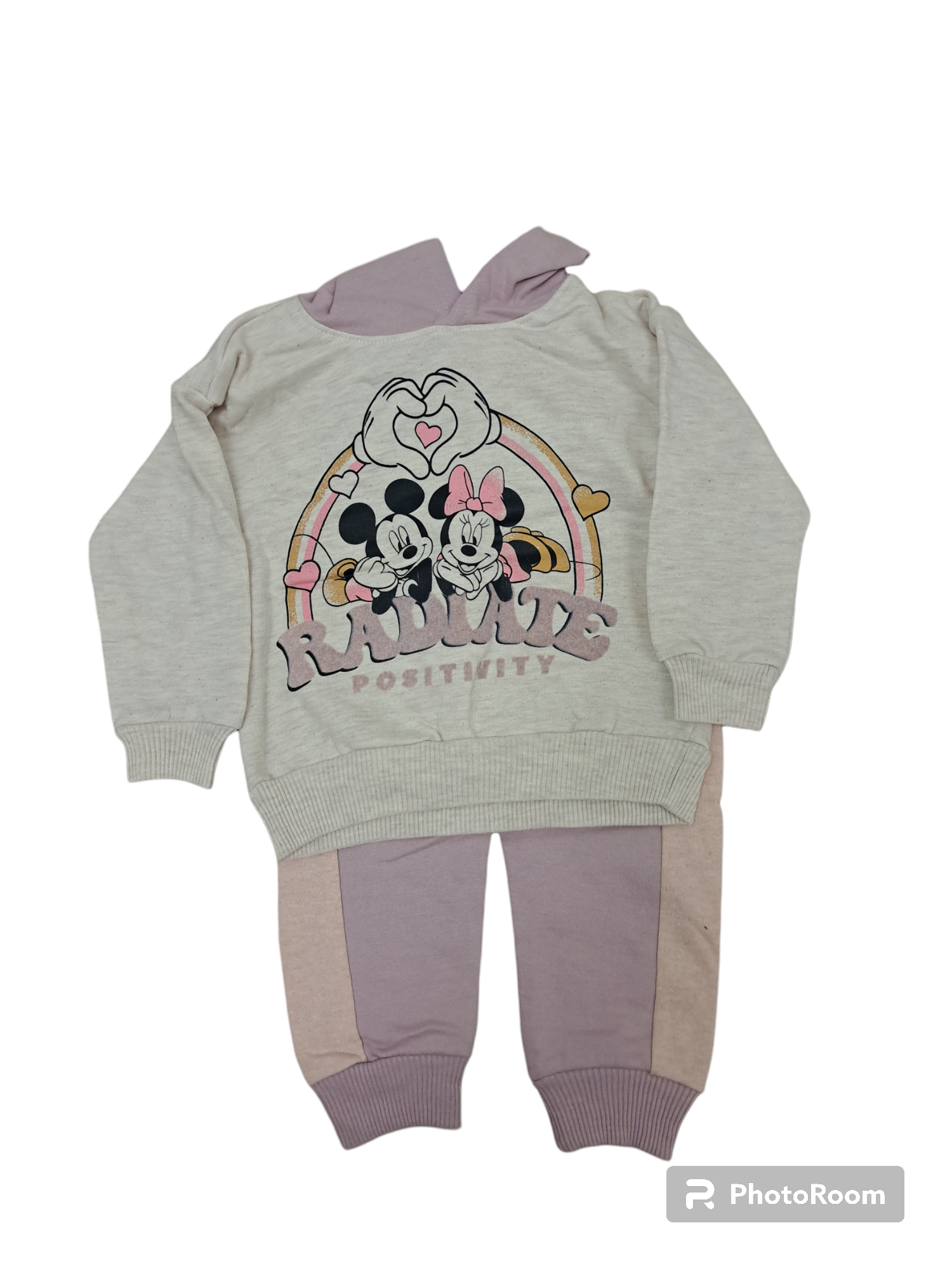 Mickey & Minnie Hoodie And Jogger Set
