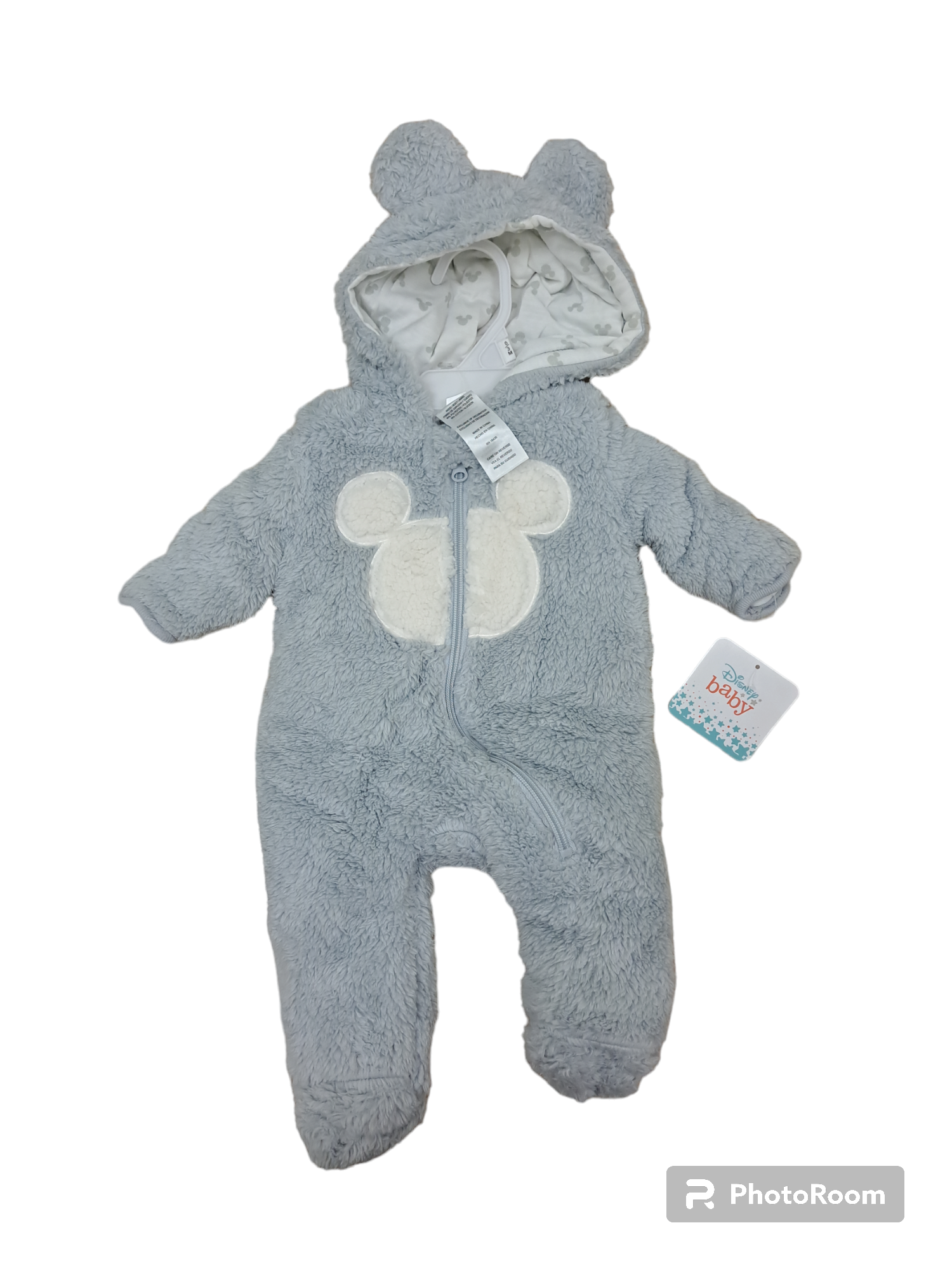Disney Baby Mickey Fur Jumpsuit