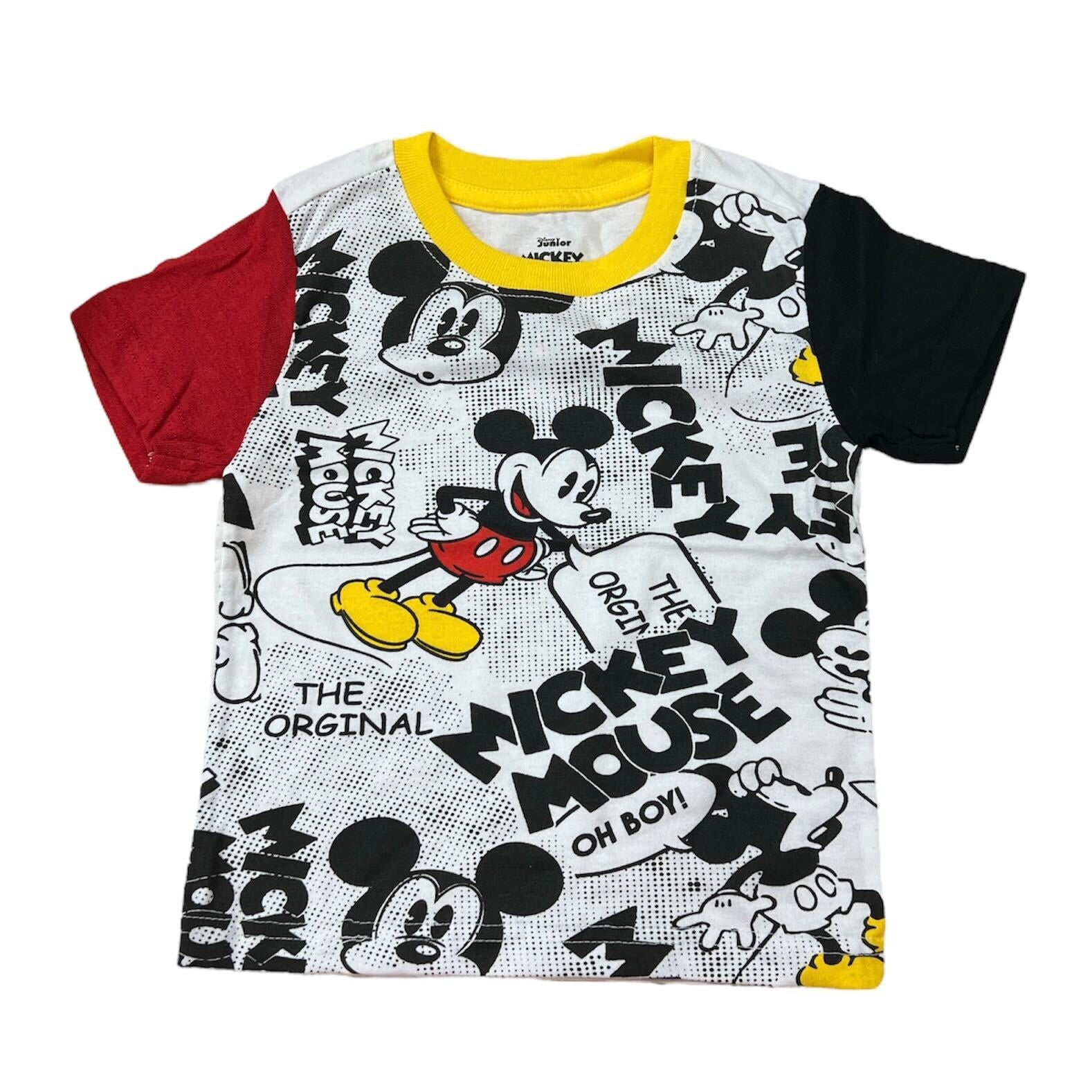 Boys Disney Mickey Mouse Cartoon Shirt