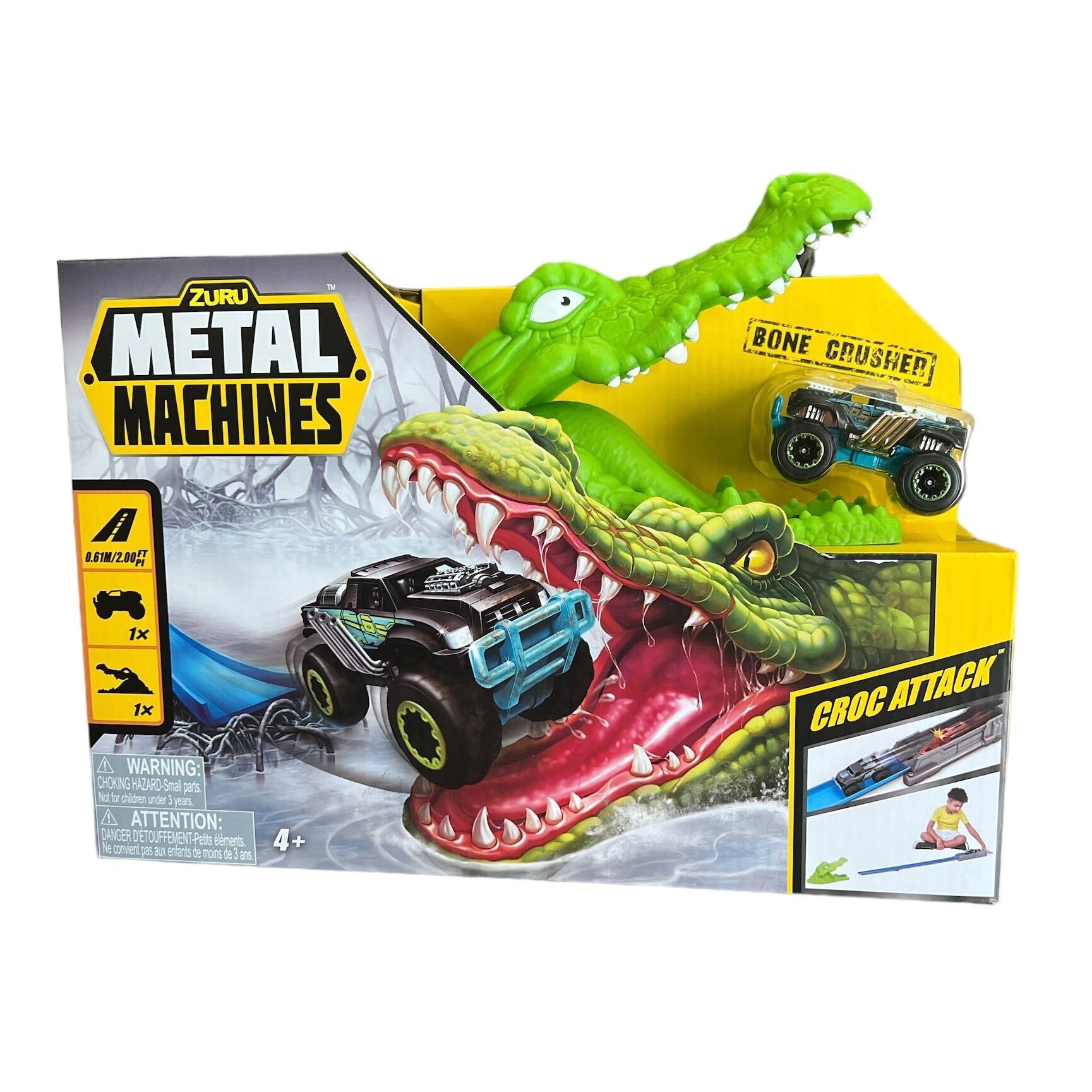 Zuru Metal Machines Croc Attack Playset- Series 1