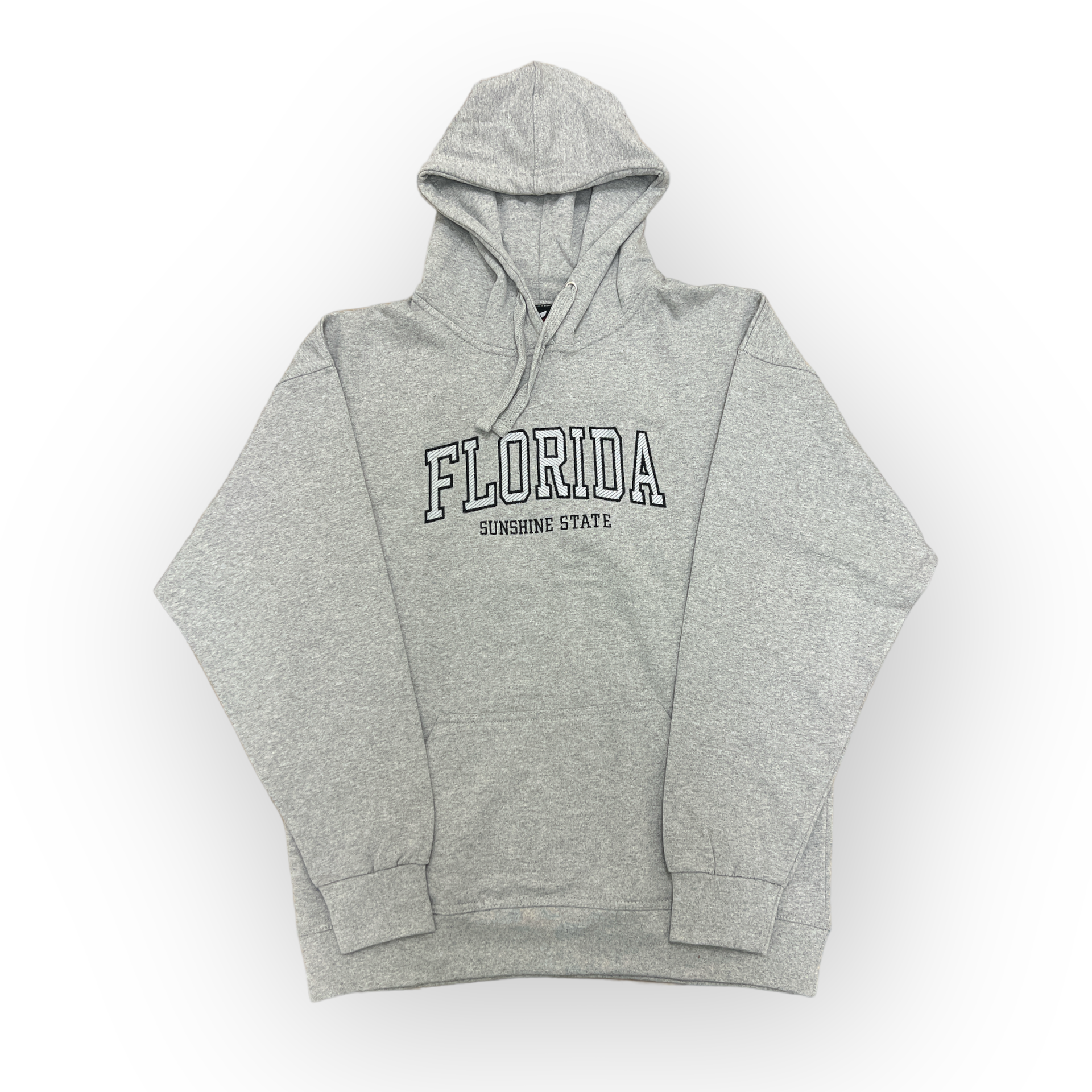 【BAON】[unisex] Sitchi Florida Lettering Over Sweatshirt Unisex Lightweight Crewneck Sweatshirt – Beach Ninja