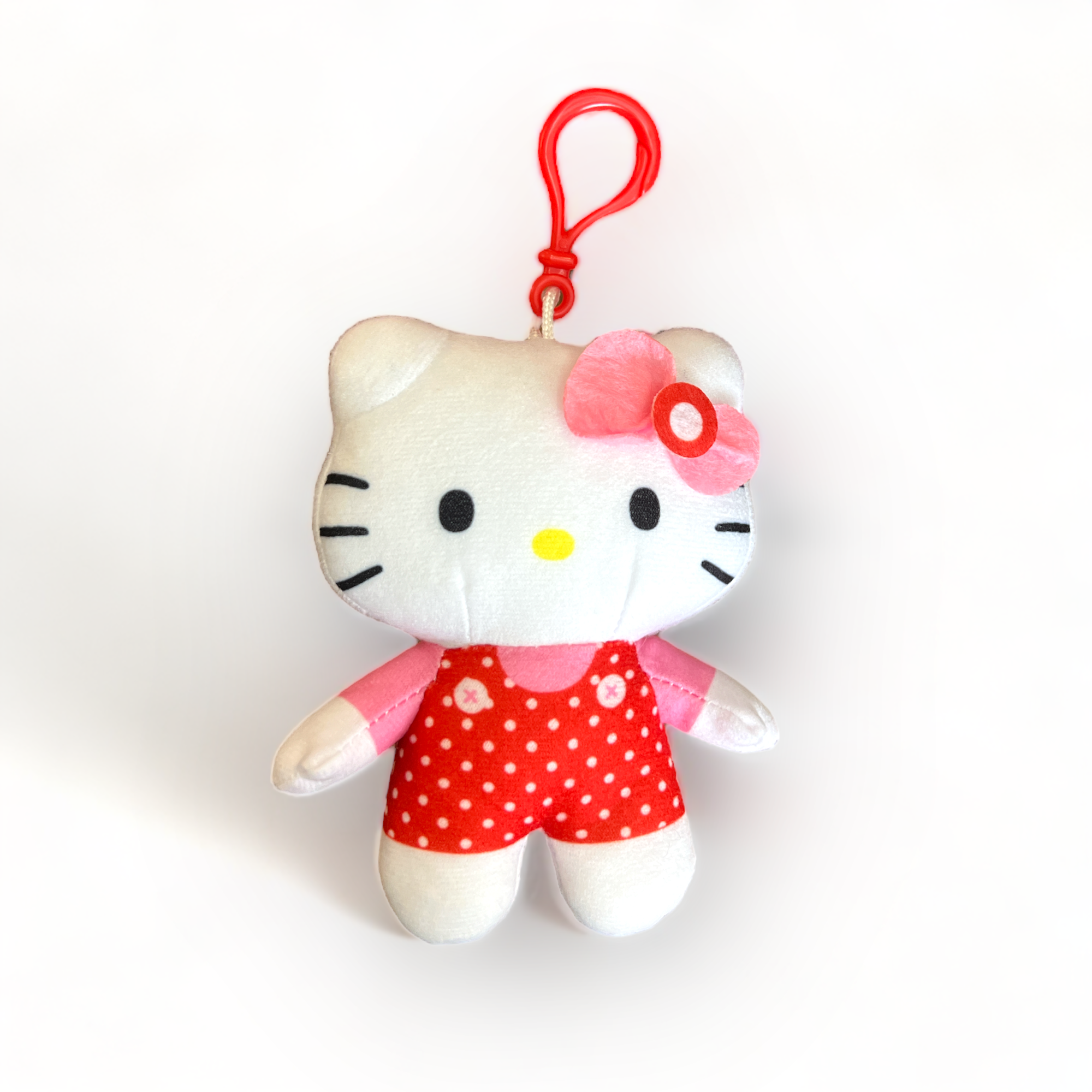 Hello Kitty 5" Red Full Body Plush Zipper Pull