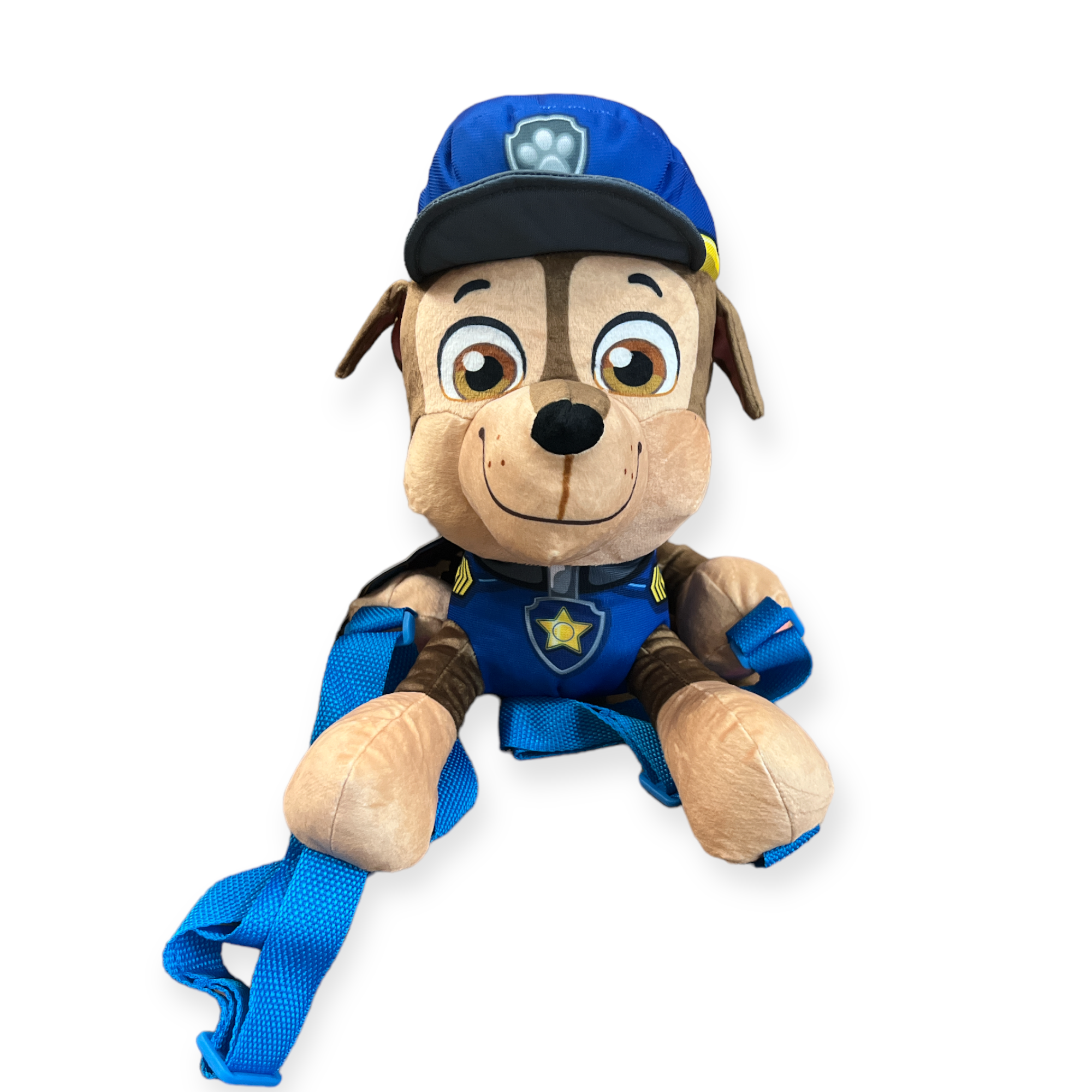 PLUSH, 18"PAW PATROL CHASE w/ STRAPS