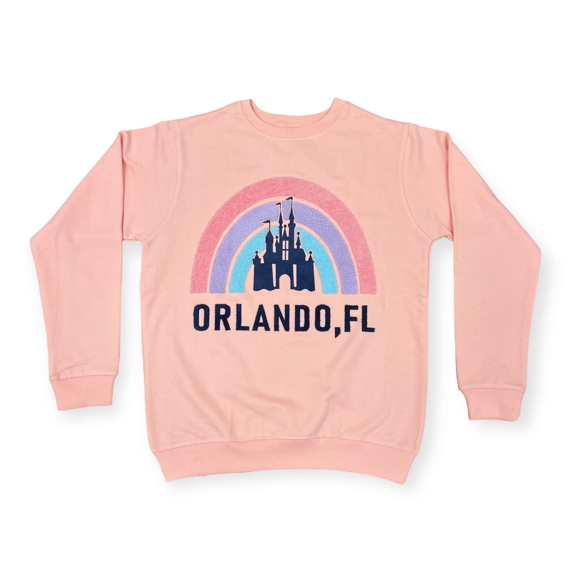 Adults Orlando Florida Castle Nectar Sweatshirt
