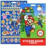 Mario 4 Sheet Sticker Pad, 200+ Stickers