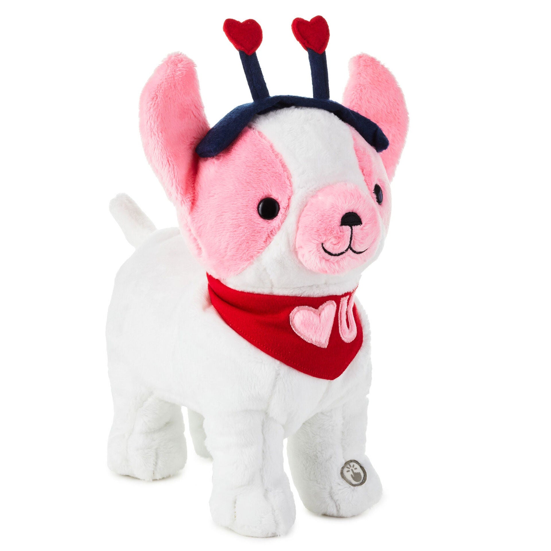 I Like to Love You Singing Dog Stuffed Animal With Motion, 12.25"