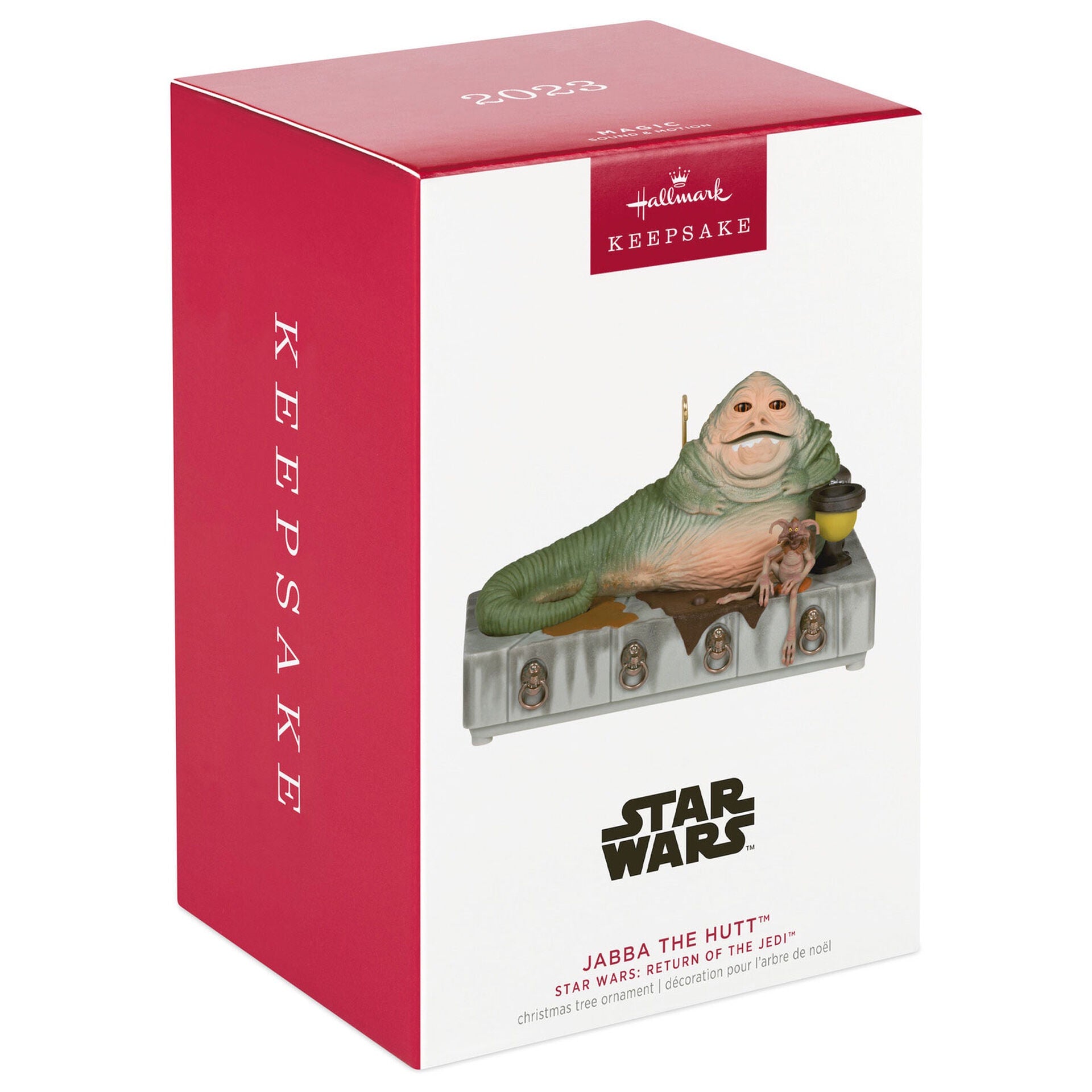 Star Wars: Return of the Jedi™ Jabba the Hutt™ Ornament With Sound and Motion