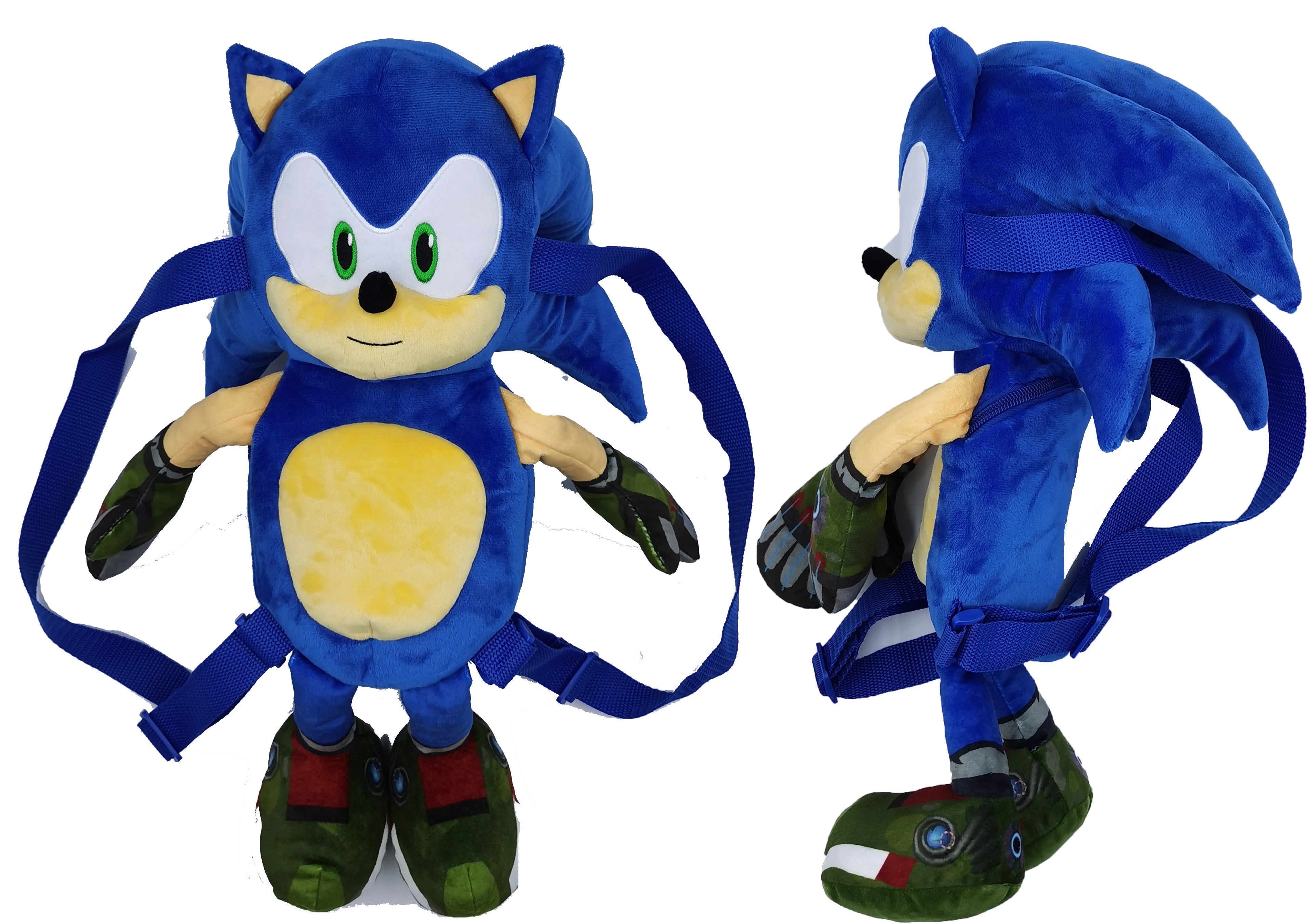 Sonic Plush Backpack 15"