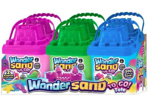 Wonder Sand To Go Tote Assorted 1pc Random