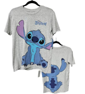 Disney Stitch Sitting Junior T-shirt