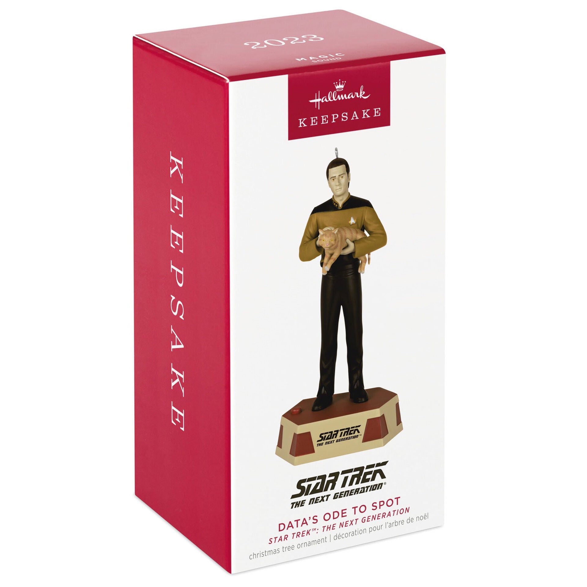 Star Trek™: The Next Generation Data's Ode to Spot Ornament With Sound