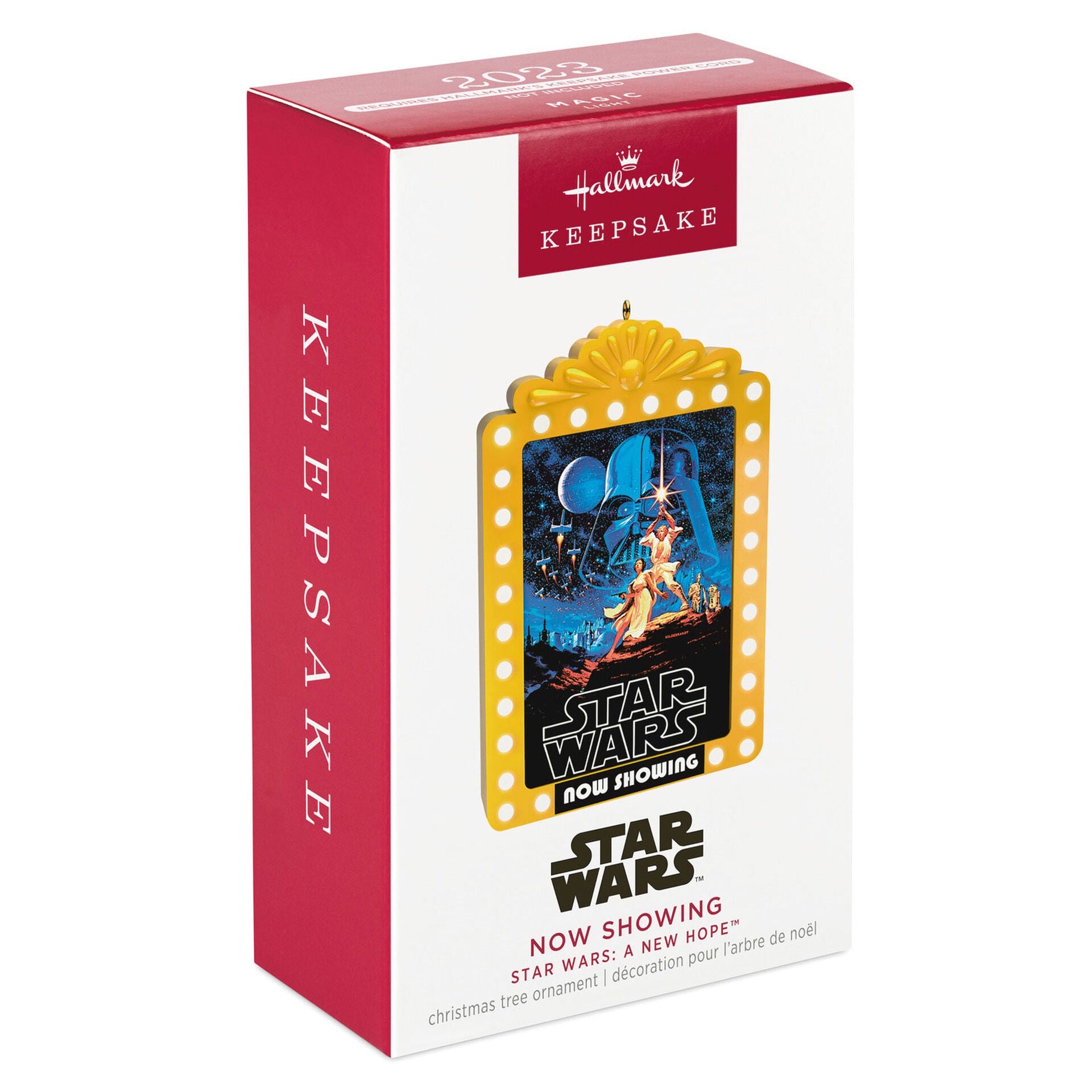 Star Wars: A New Hope™ Now Showing Ornament With Light